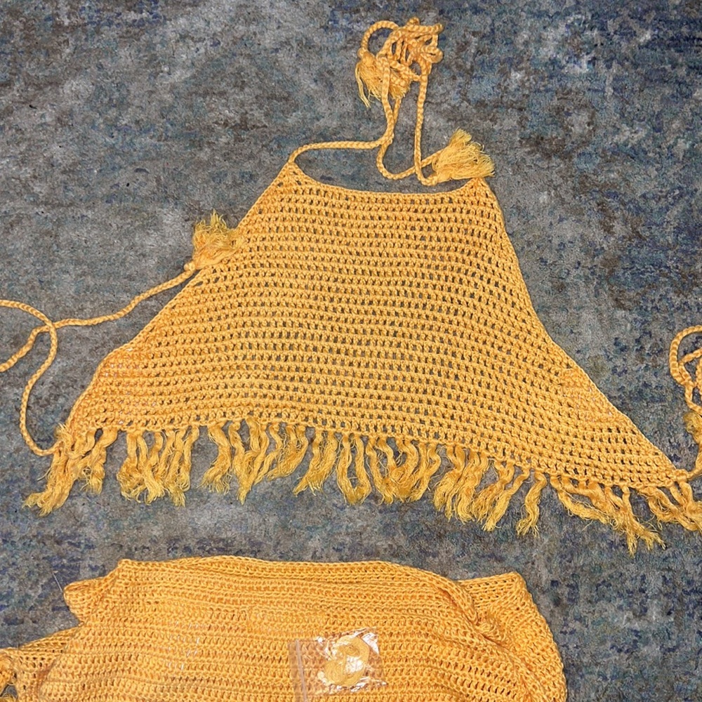 Stevie Crop Top & Skirt in Butternut - Picture 11 of 12